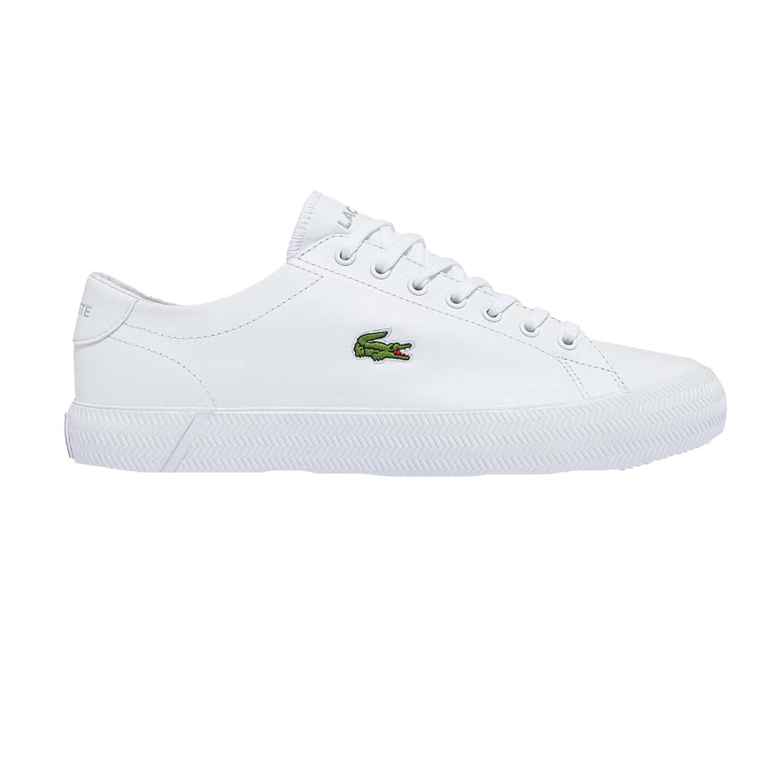 White - Side - Lacoste Unisex Adult Gripshot Trainers