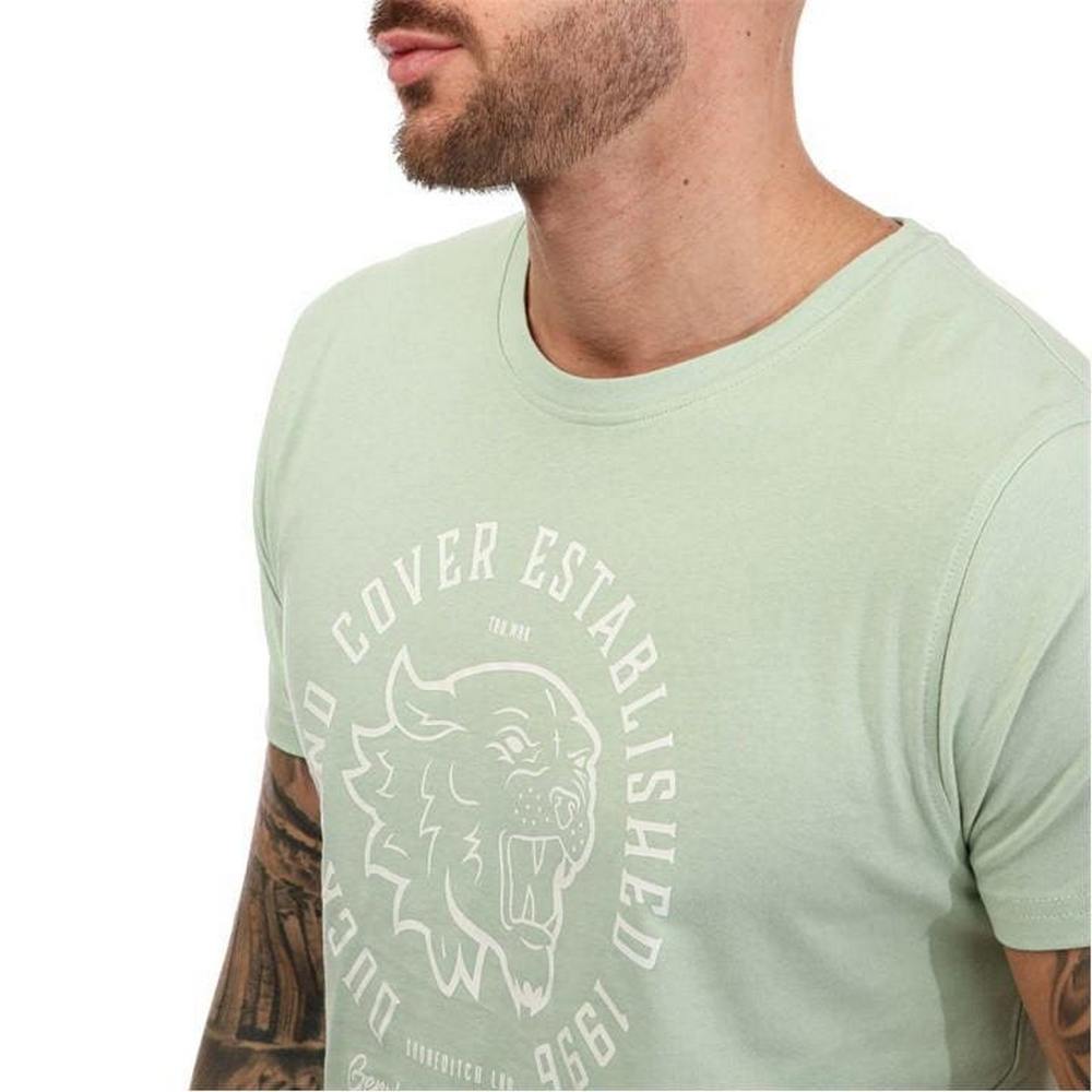 Black-Navy-Grey - Close up - Duck and Cover Mens Ventmans T-Shirt (Pack of 5)