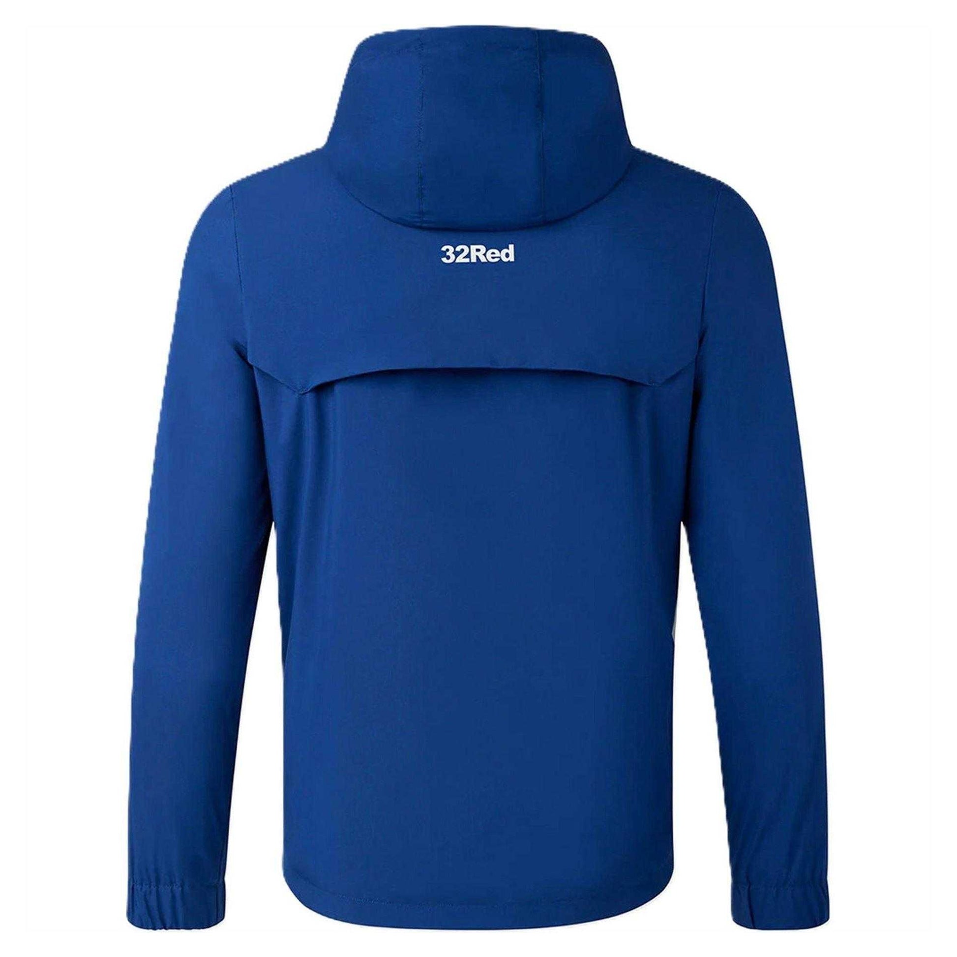 Blue-Grey - Back - Castore Womens-Ladies Rangers FC Coach Jacket