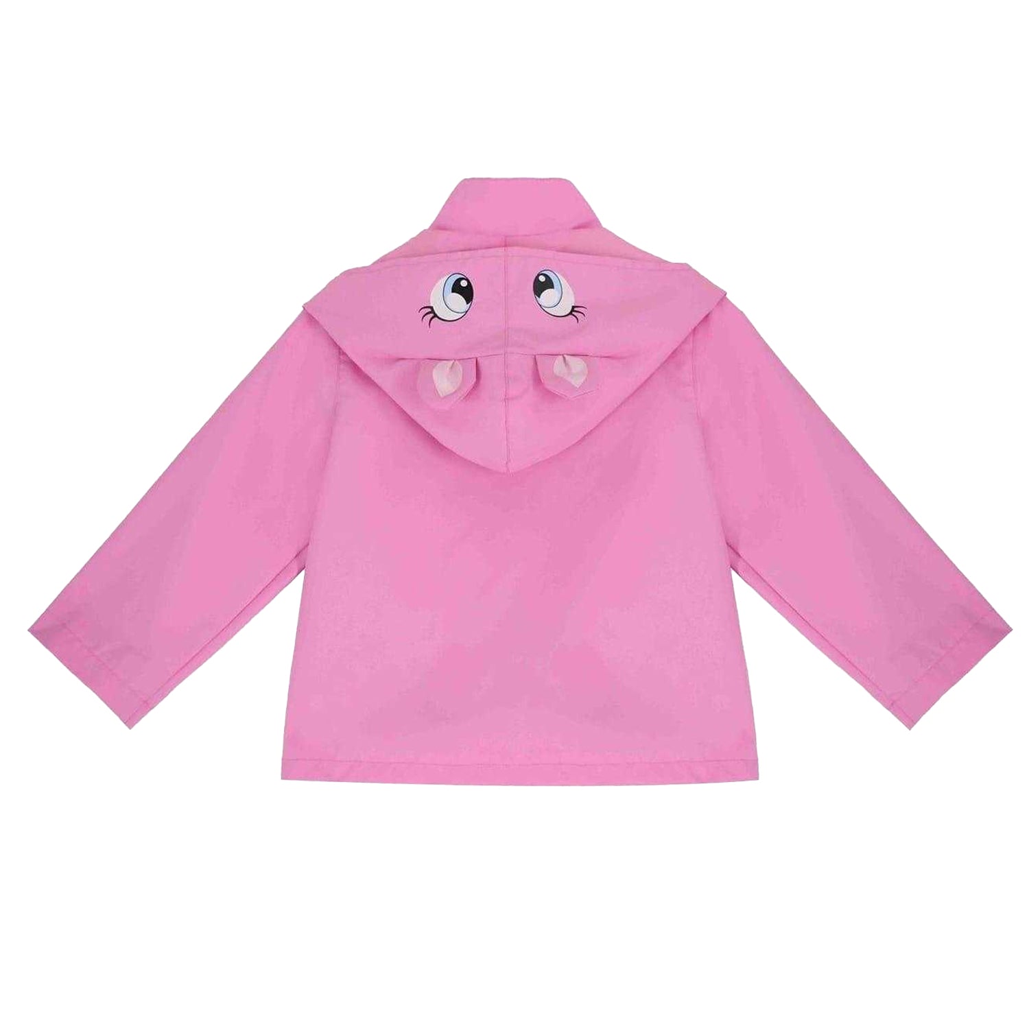 Pink - Back - Gelert Girls Unicorn Waterproof Jacket