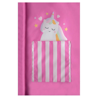 Pink - Lifestyle - Gelert Girls Unicorn Waterproof Jacket