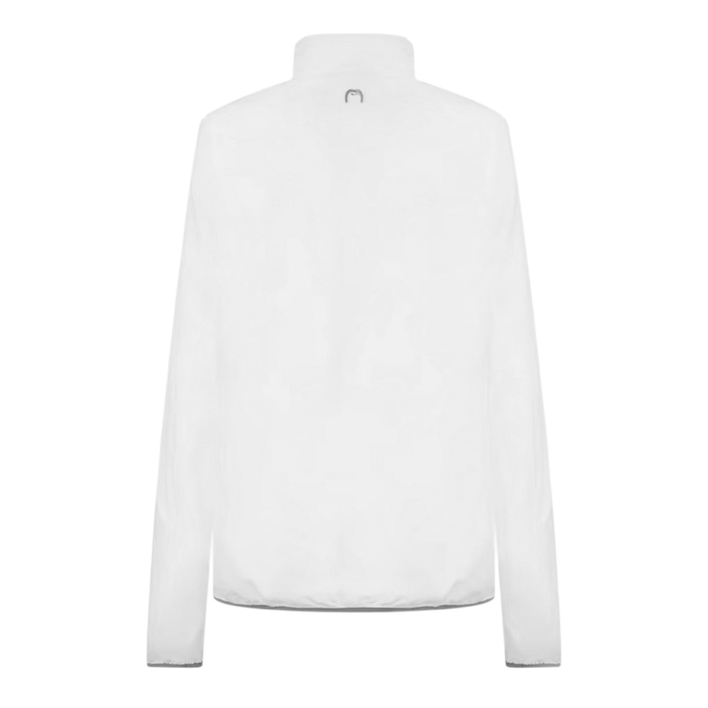 White - Back - Head Womens-Ladies Club Logo Full Zip Track Jacket
