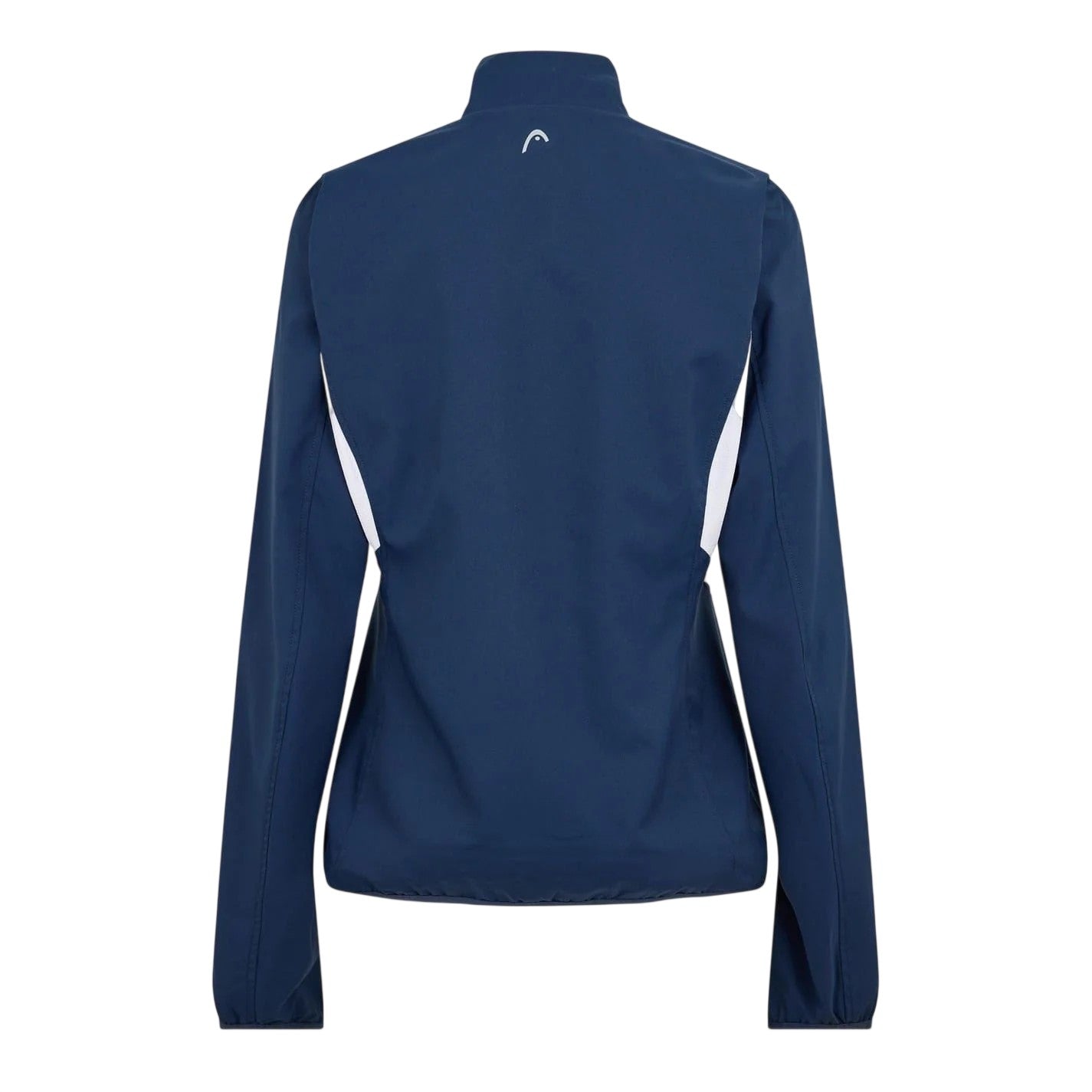 Dark Blue - Back - Head Womens-Ladies Club Logo Full Zip Track Jacket