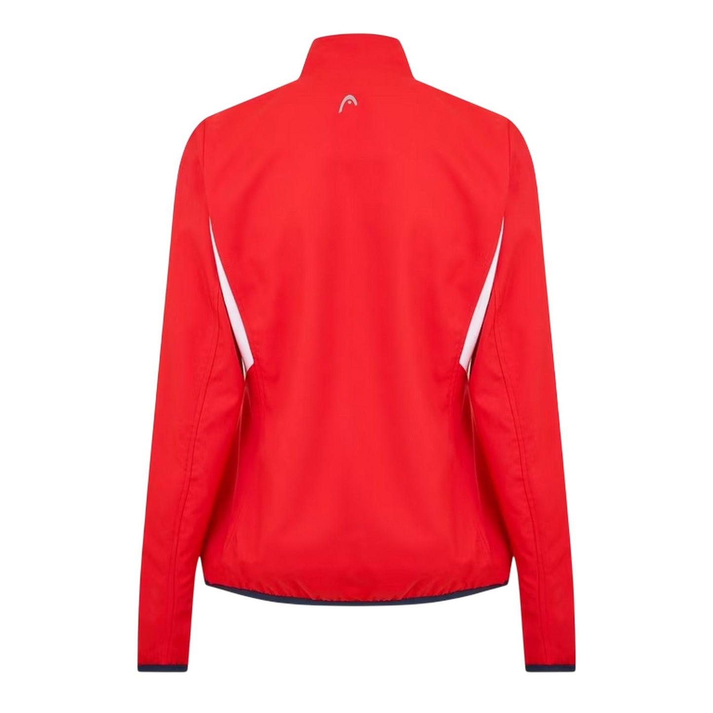 Red - Back - Head Womens-Ladies Club Logo Full Zip Track Jacket