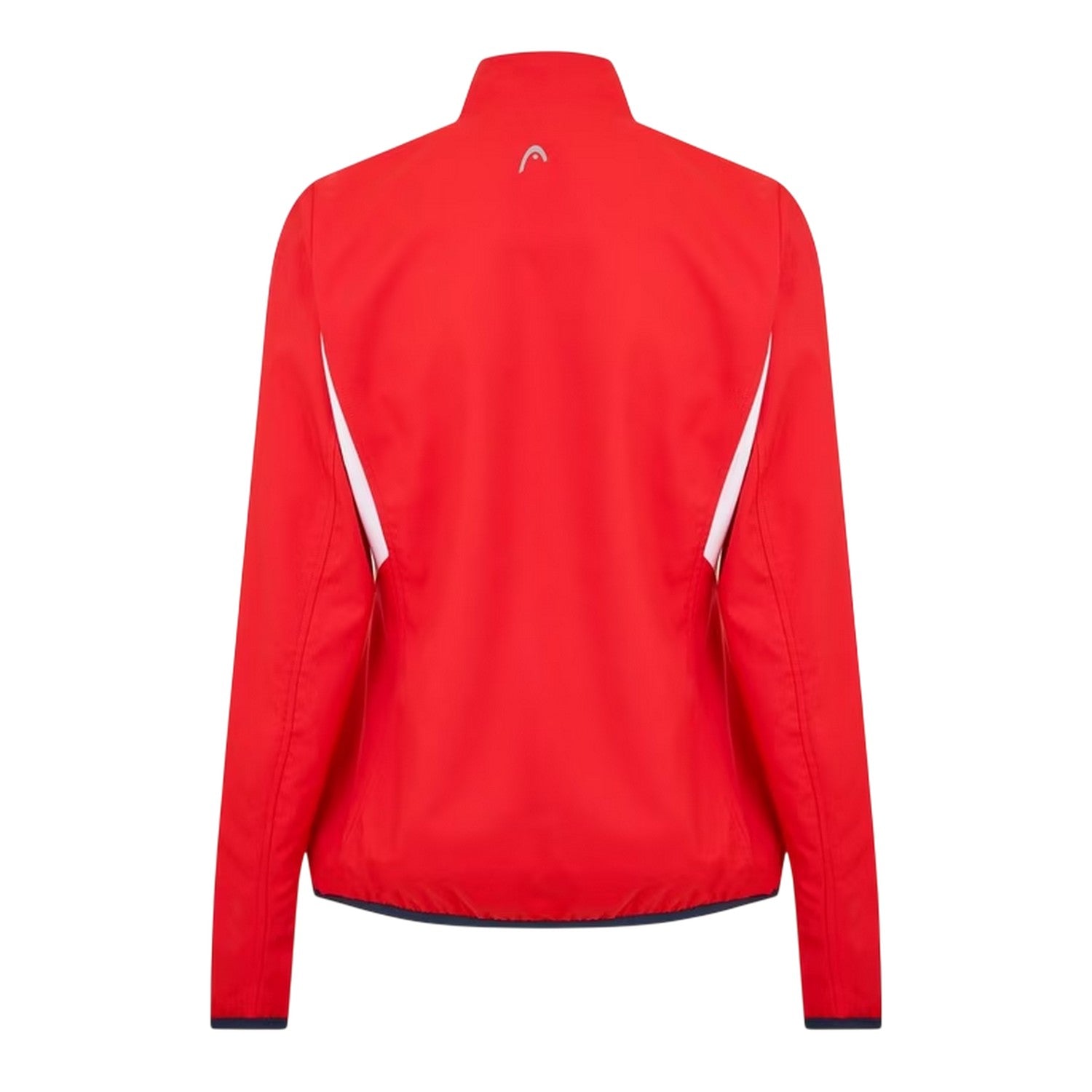 Red - Back - Head Womens-Ladies Club Logo Full Zip Track Jacket