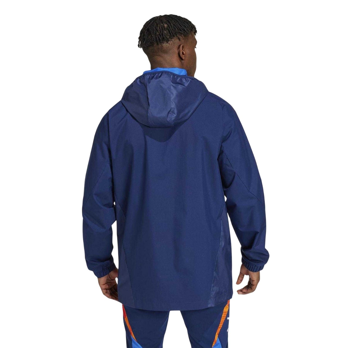 Team Navy Blue - Back - Adidas Mens Tiro 24 Competition Juventus FC Tracksuit Top