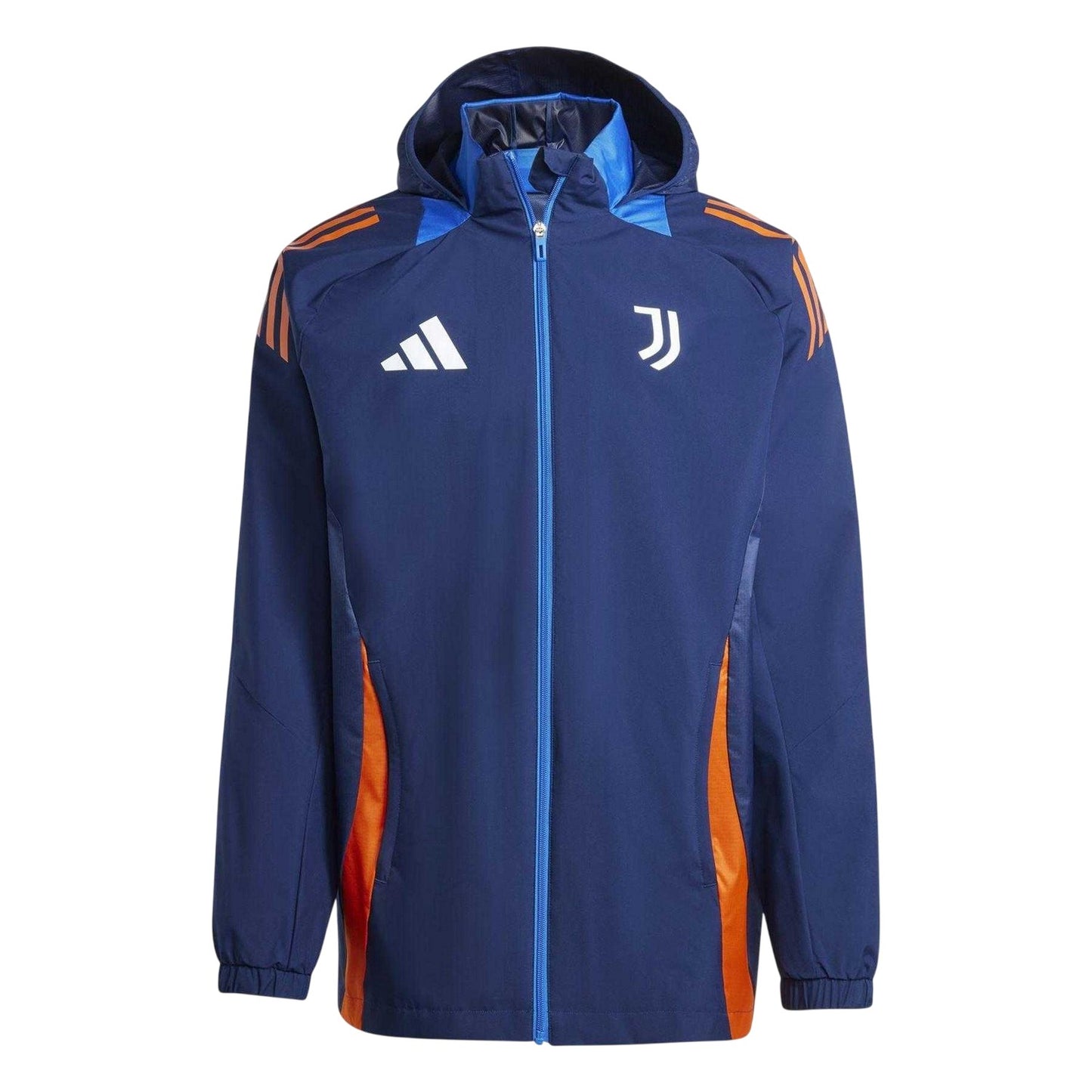 Team Navy Blue - Front - Adidas Mens Tiro 24 Competition Juventus FC Tracksuit Top
