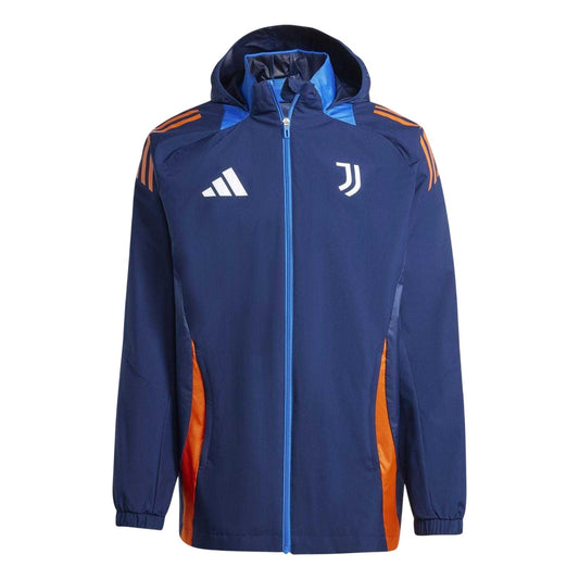 Team Navy Blue - Front - Adidas Mens Tiro 24 Competition Juventus FC Tracksuit Top