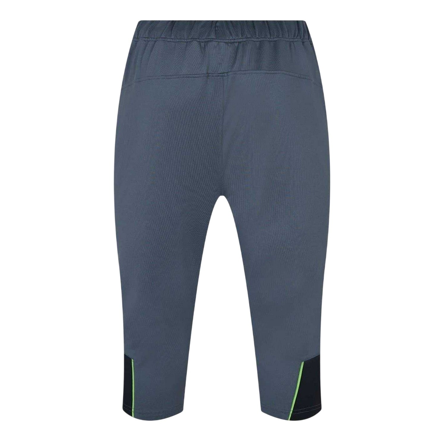 Charcoal-Black - Back - Castore Mens Wolves 3-4 Shorts