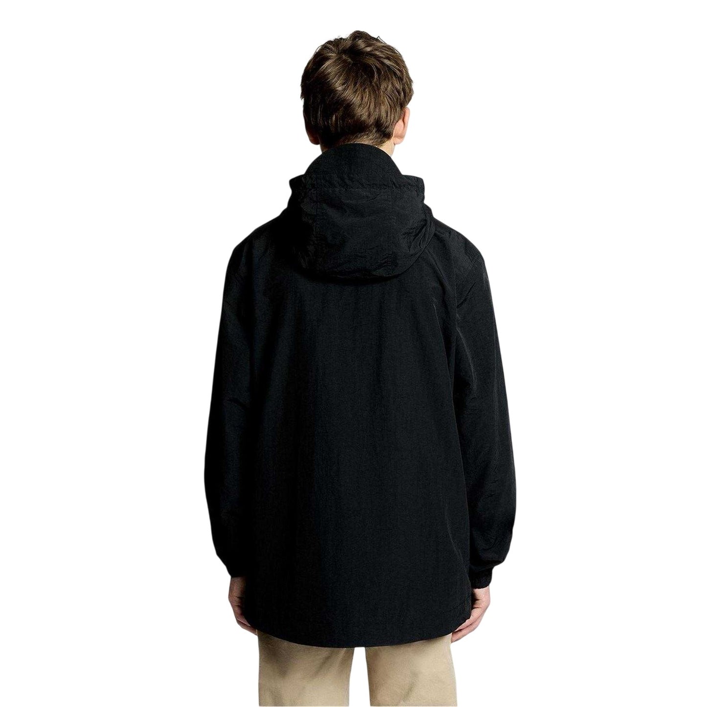 Black - Back - Lyle & Scott Childrens-Kids Water Resistant Jacket