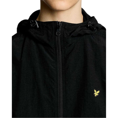 Black - Side - Lyle & Scott Childrens-Kids Water Resistant Jacket