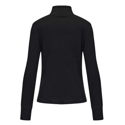 Black - Back - USA Pro Childrens-Kids Athletic Training Jacket