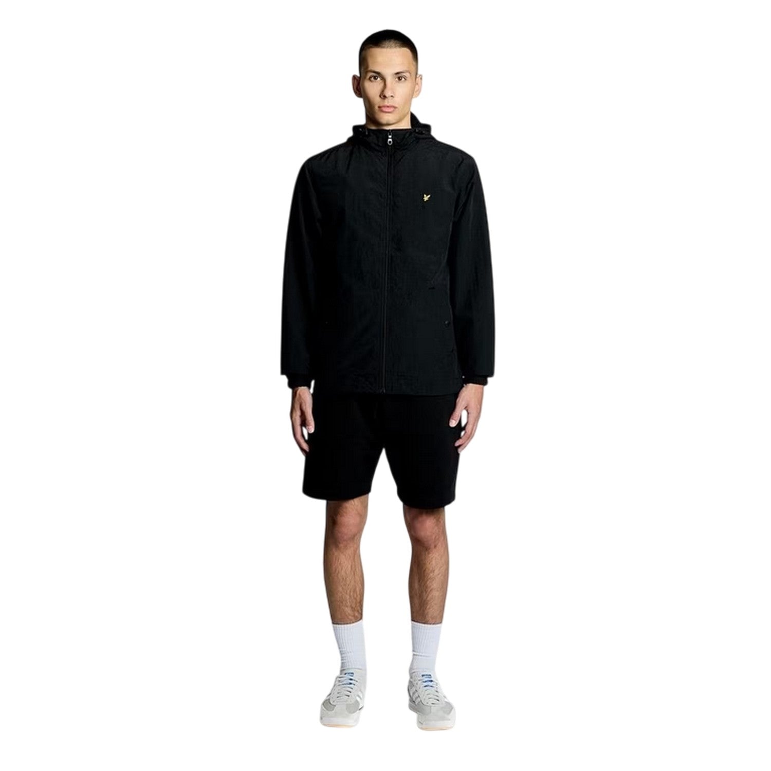 Jet Black - Lifestyle - Lyle & Scott Mens Water Resistant Anorak