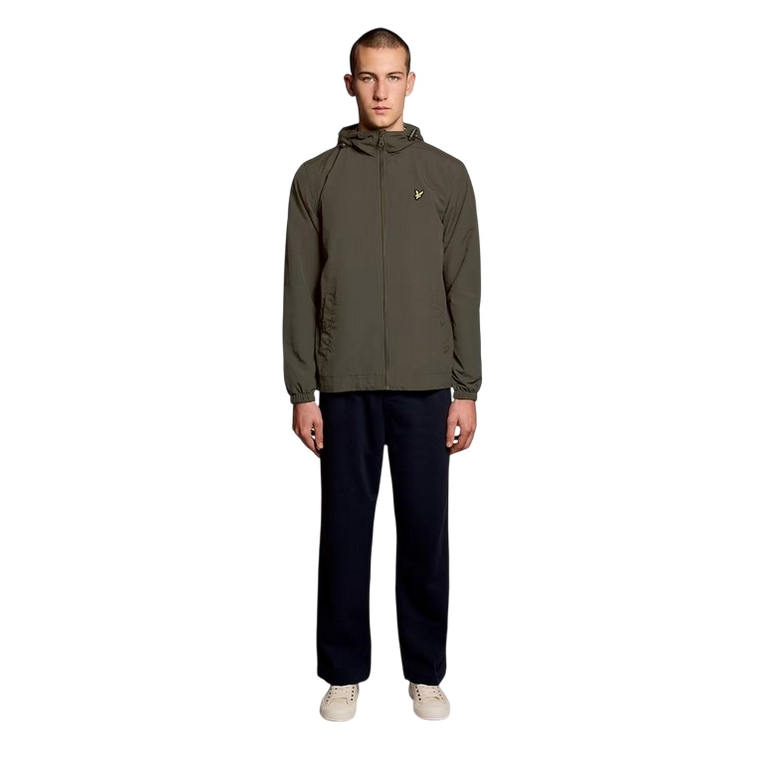 Olive - Lifestyle - Lyle & Scott Mens Water Resistant Anorak