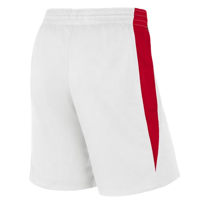 White-Red - Back - Nike Mens Logo Basketball Shorts