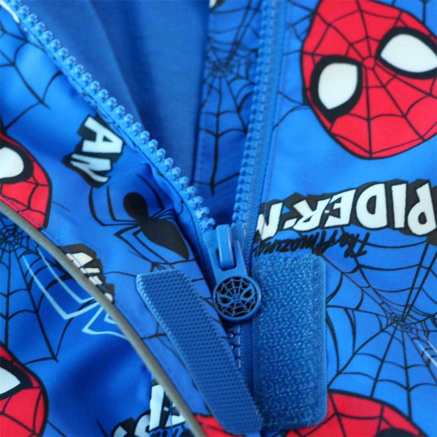 Blue - Lifestyle - Spider-Man Childrens-Kids All-Over Print Snowsuit