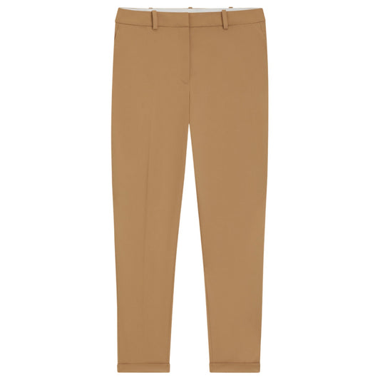 Medium Beige - Front - Boss Womens-Ladies Tachinoa Regular Chinos