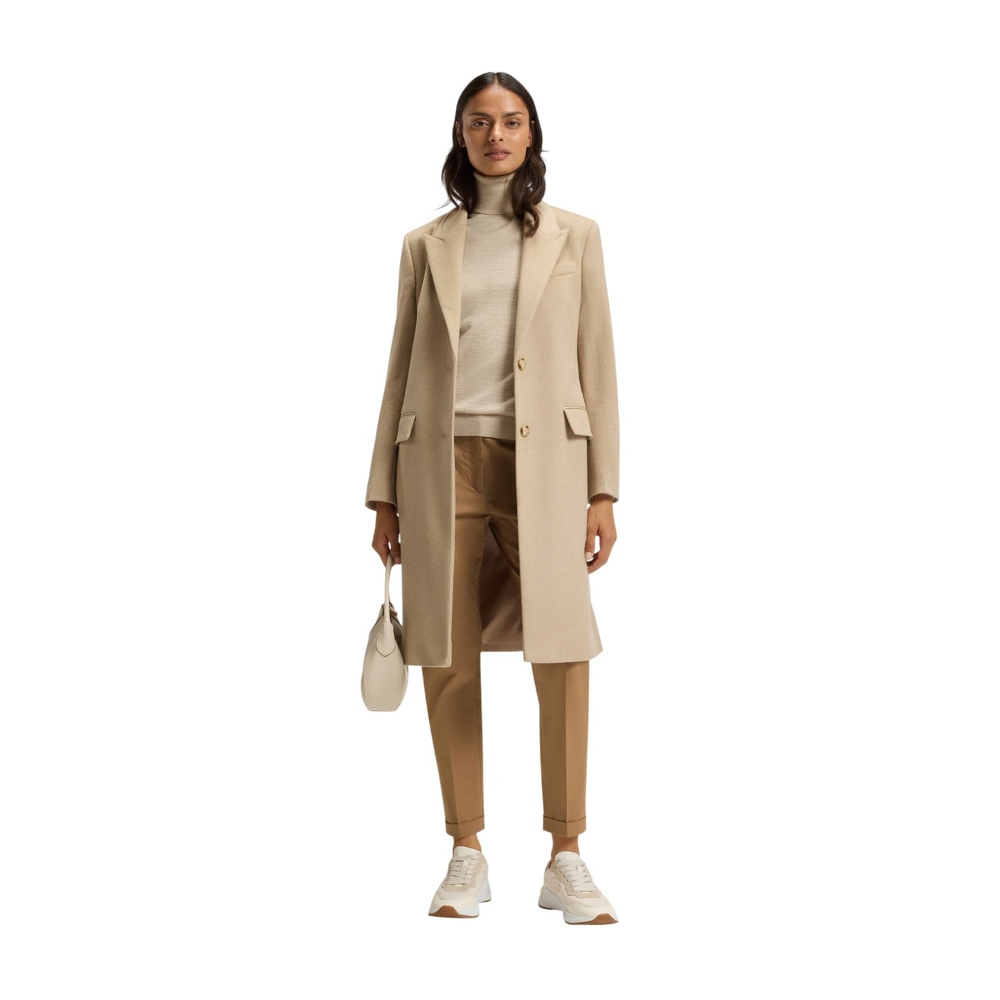 Medium Beige - Lifestyle - Boss Womens-Ladies Tachinoa Regular Chinos