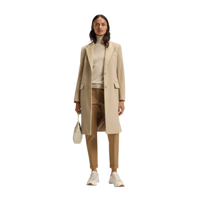 Medium Beige - Lifestyle - Boss Womens-Ladies Tachinoa Regular Chinos