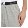 Grey - Side - Calvin Klein Mens Lounge Jogging Bottoms