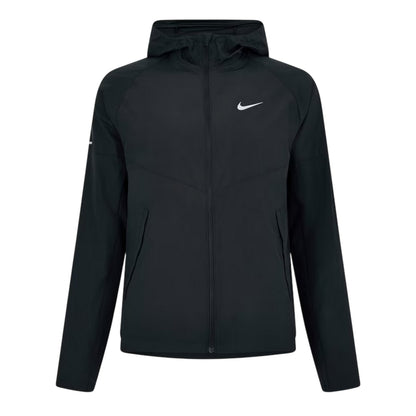 Black-Reflective Black - Front - Nike Mens Repel Miller Packable Jacket