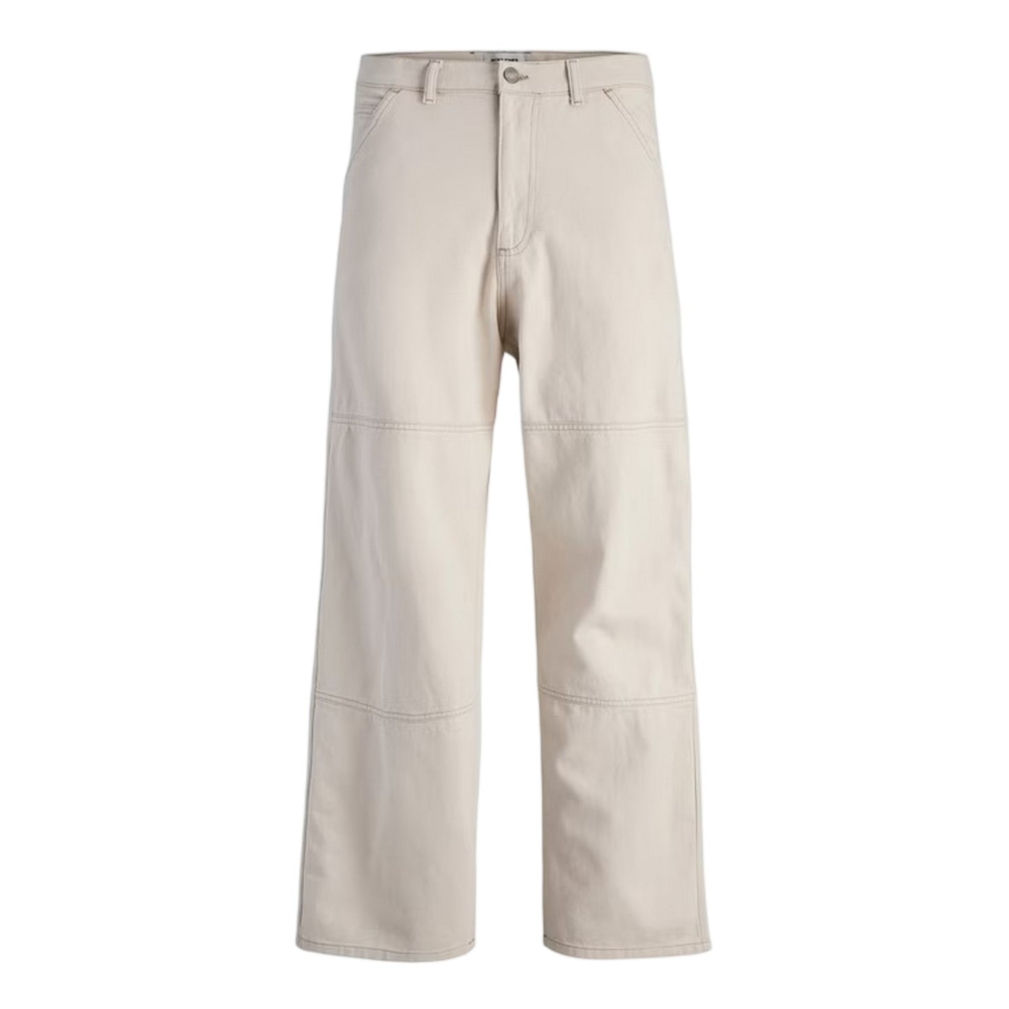 Moonbeam - Front - Jack And Jones Mens Owen Wide Leg Trousers