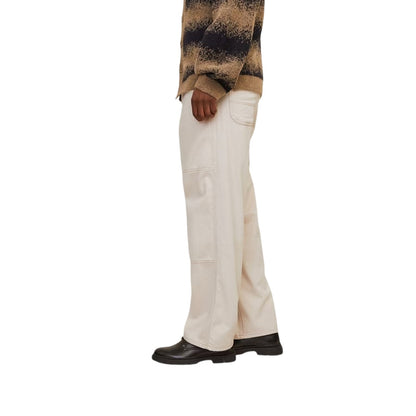 Moonbeam - Side - Jack And Jones Mens Owen Wide Leg Trousers