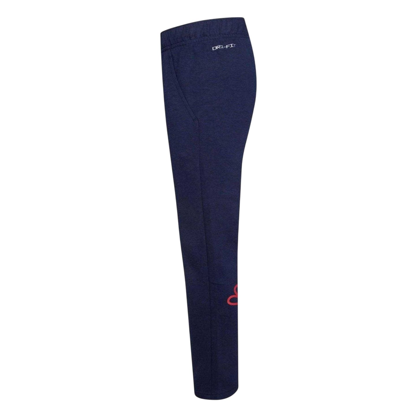 Navy - Side - Nike Childrens-Kids Dri-FIT Sweatpants