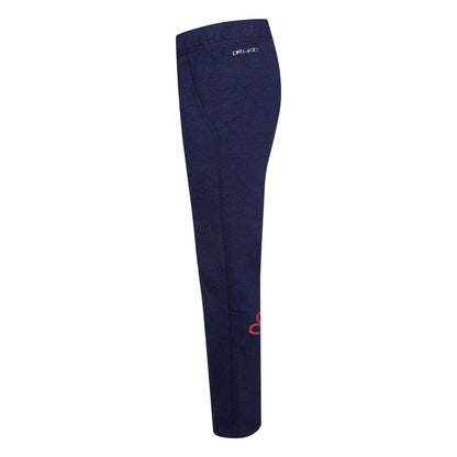 Navy - Side - Nike Childrens-Kids Dri-FIT Sweatpants