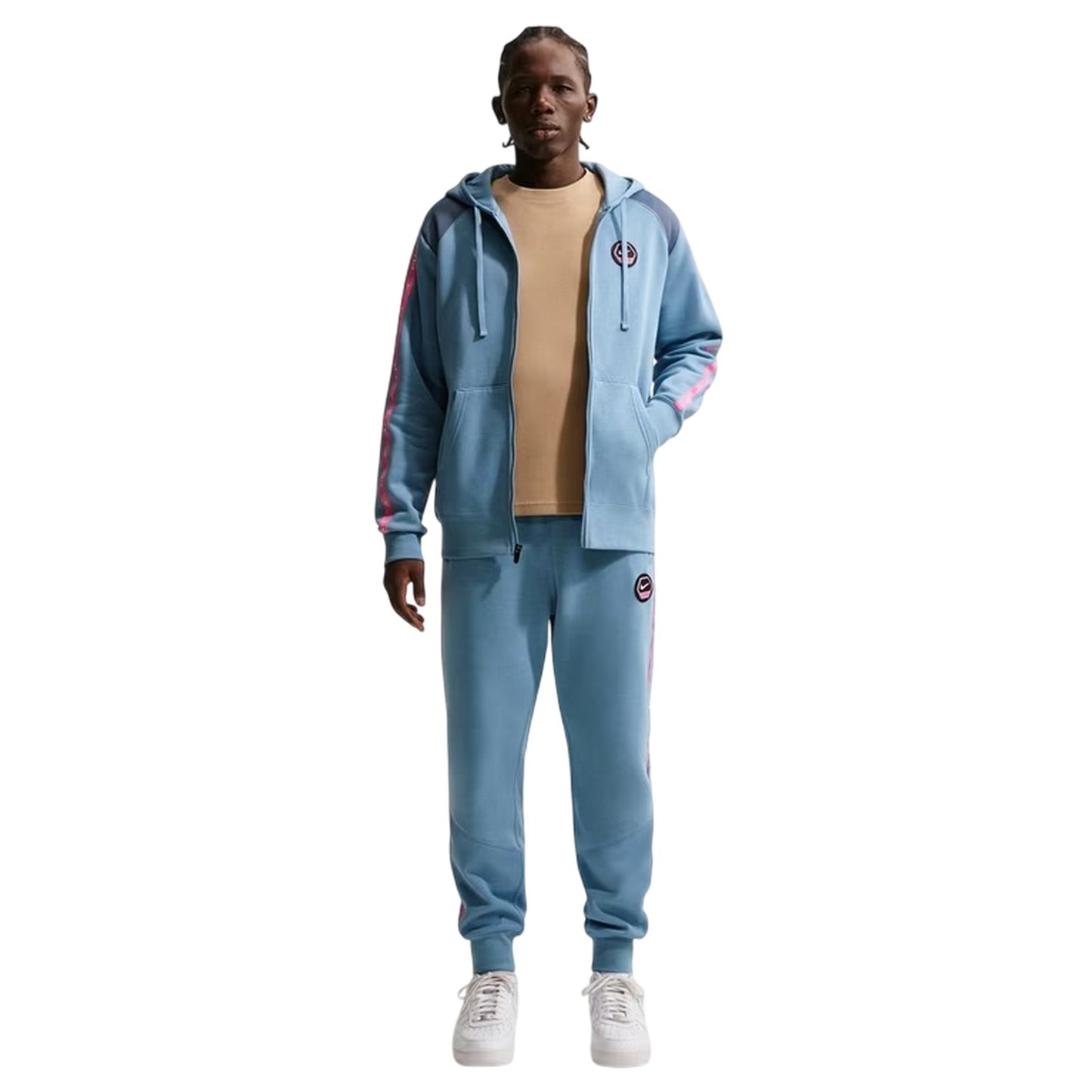 Blue - Lifestyle - Nike Mens City Side Full Zip Jacket