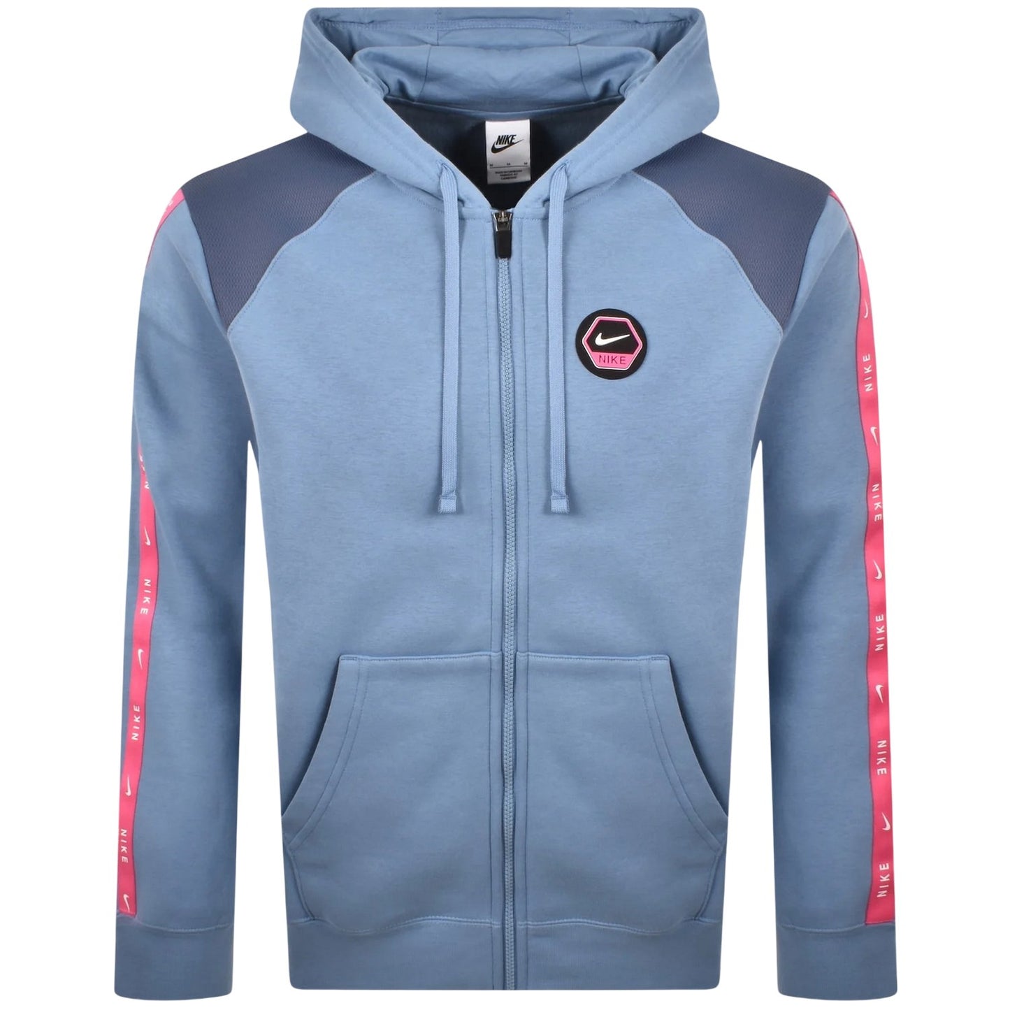 Blue - Front - Nike Mens City Side Full Zip Jacket