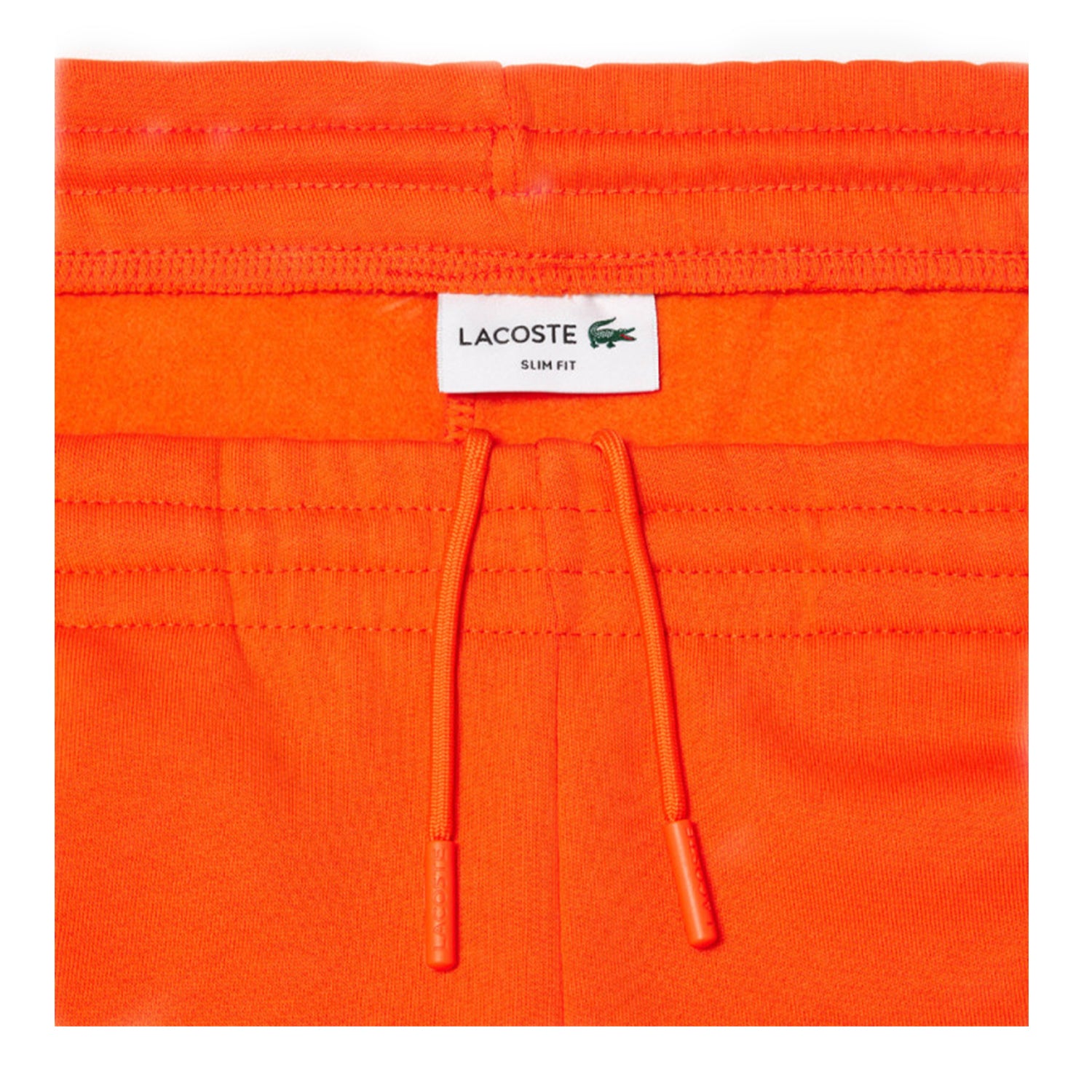 Orange - Lifestyle - Lacoste Mens Organic Cotton Slim Jogging Bottoms