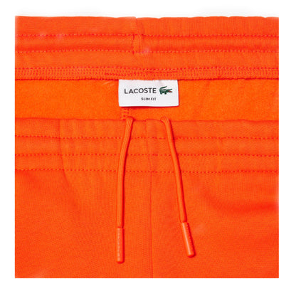 Orange - Lifestyle - Lacoste Mens Organic Cotton Slim Jogging Bottoms
