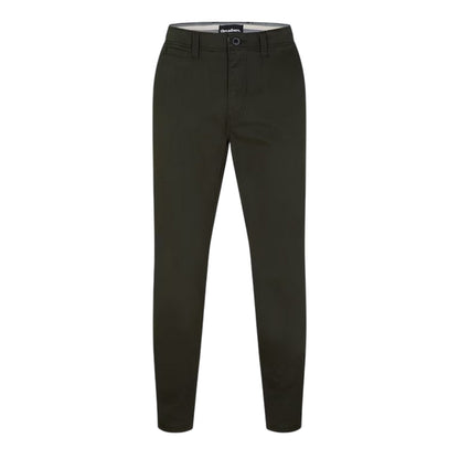 Forest - Front - Threadbare Mens Cast Slim Trousers