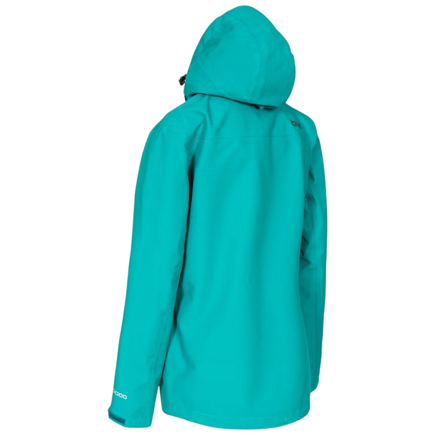 Ocean Green - Back - DLX Womens-Ladies Gayle Hooded Raincoat