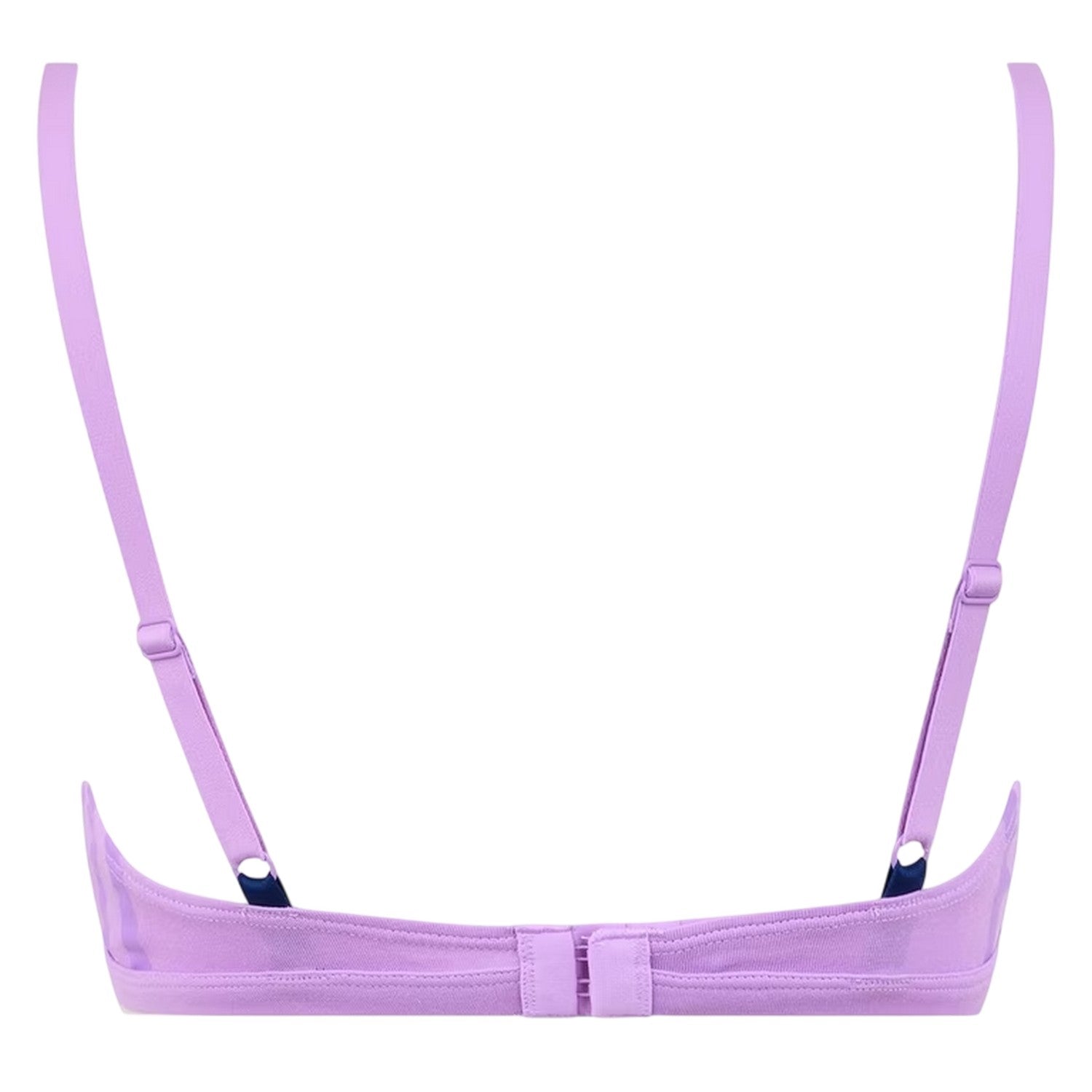 Lilac - Back - Adidas Womens-Ladies Cotton Triangle Cups Bralette