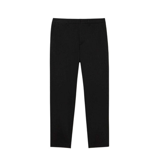 Black - Front - Lacoste Mens Tapered Chinos