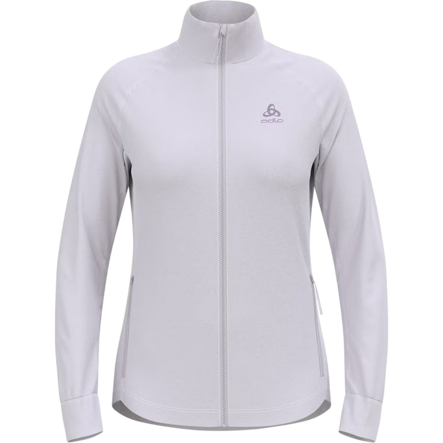 Lilac - Front - Odlo Womens-Ladies Berra Mock Neck Fleece Jacket