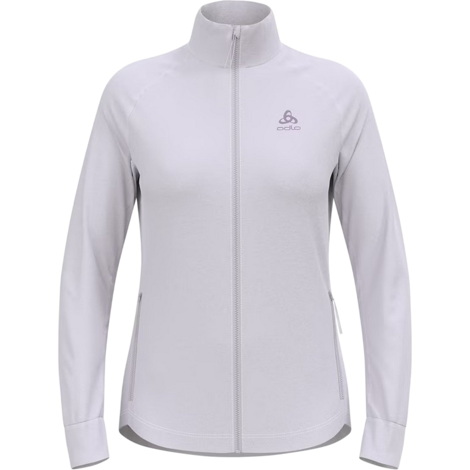 Lilac - Front - Odlo Womens-Ladies Berra Mock Neck Fleece Jacket
