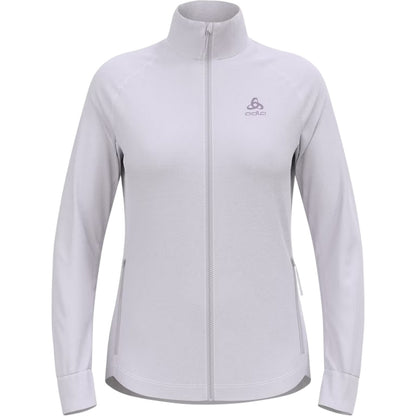 Lilac - Front - Odlo Womens-Ladies Berra Mock Neck Fleece Jacket
