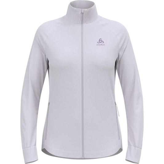 Lilac - Front - Odlo Womens-Ladies Berra Mock Neck Fleece Jacket