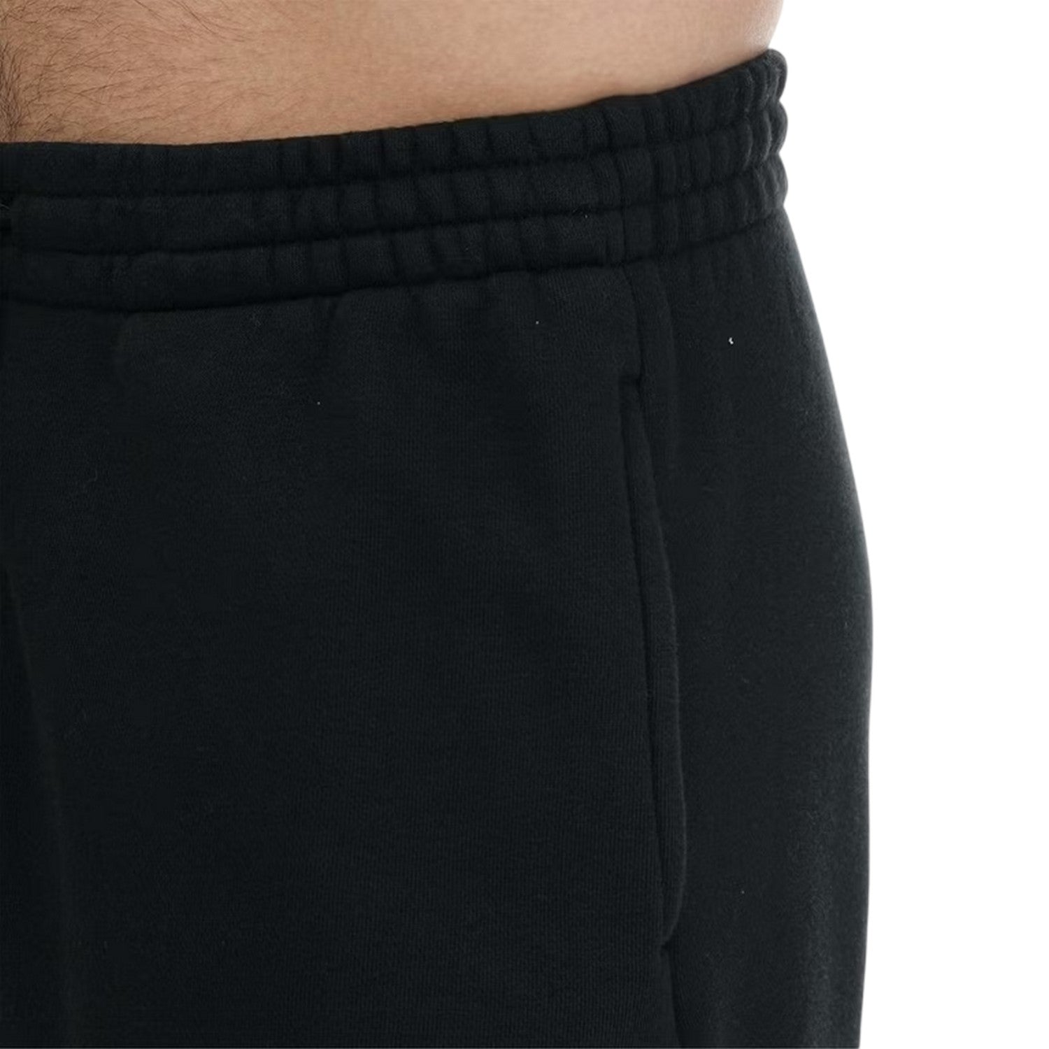 Black - Side - Dockers Mens Fleece Sport Joggers