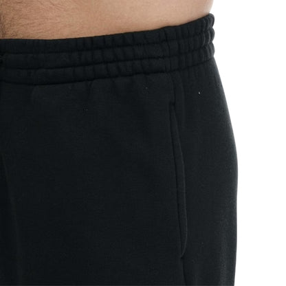 Black - Side - Dockers Mens Fleece Sport Joggers