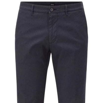 Dark Blue - Back - Boss Mens Crigan3 Trousers