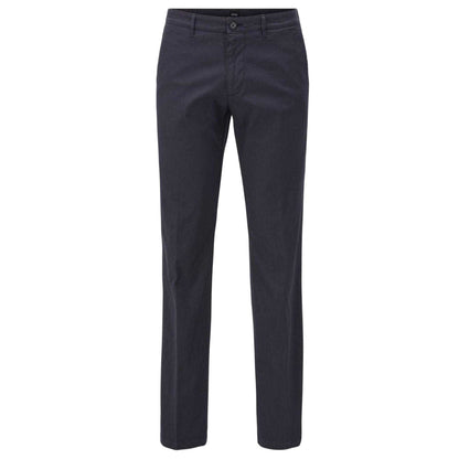 Dark Blue - Front - Boss Mens Crigan3 Trousers