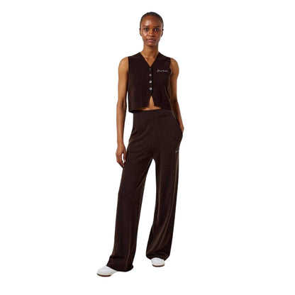 Cocoa - Lifestyle - Jack Wills Womens-Ladies Ribbed Knitted Waistcoat