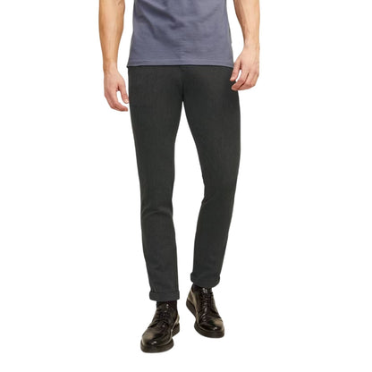Dark Grey - Side - Jack And Jones Mens Connor Trousers