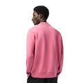 Pink - Back - Lacoste Mens Double Sided Logo Sweatshirt