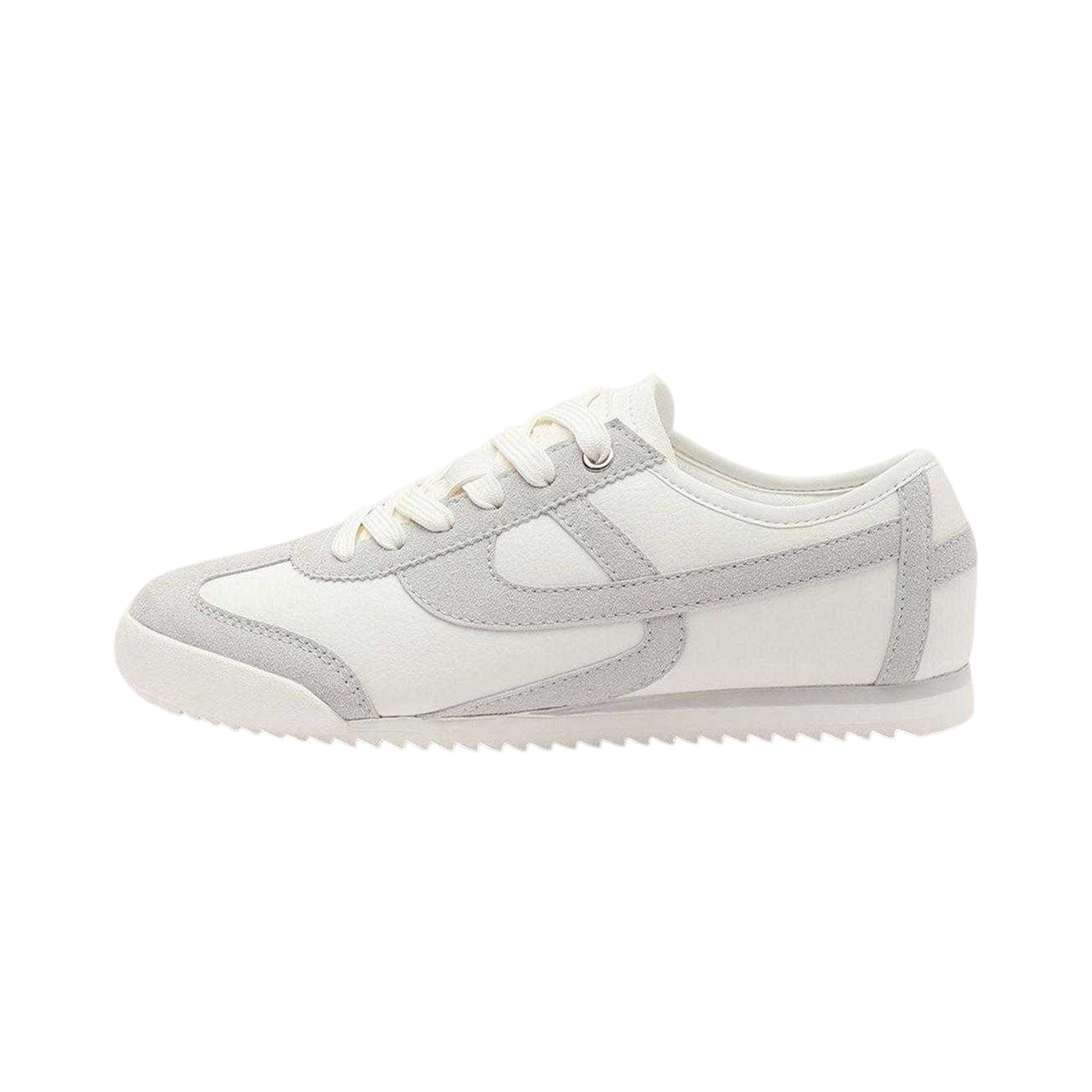 White-Grey - Back - Where´s That From Womens-Ladies Court Trainers