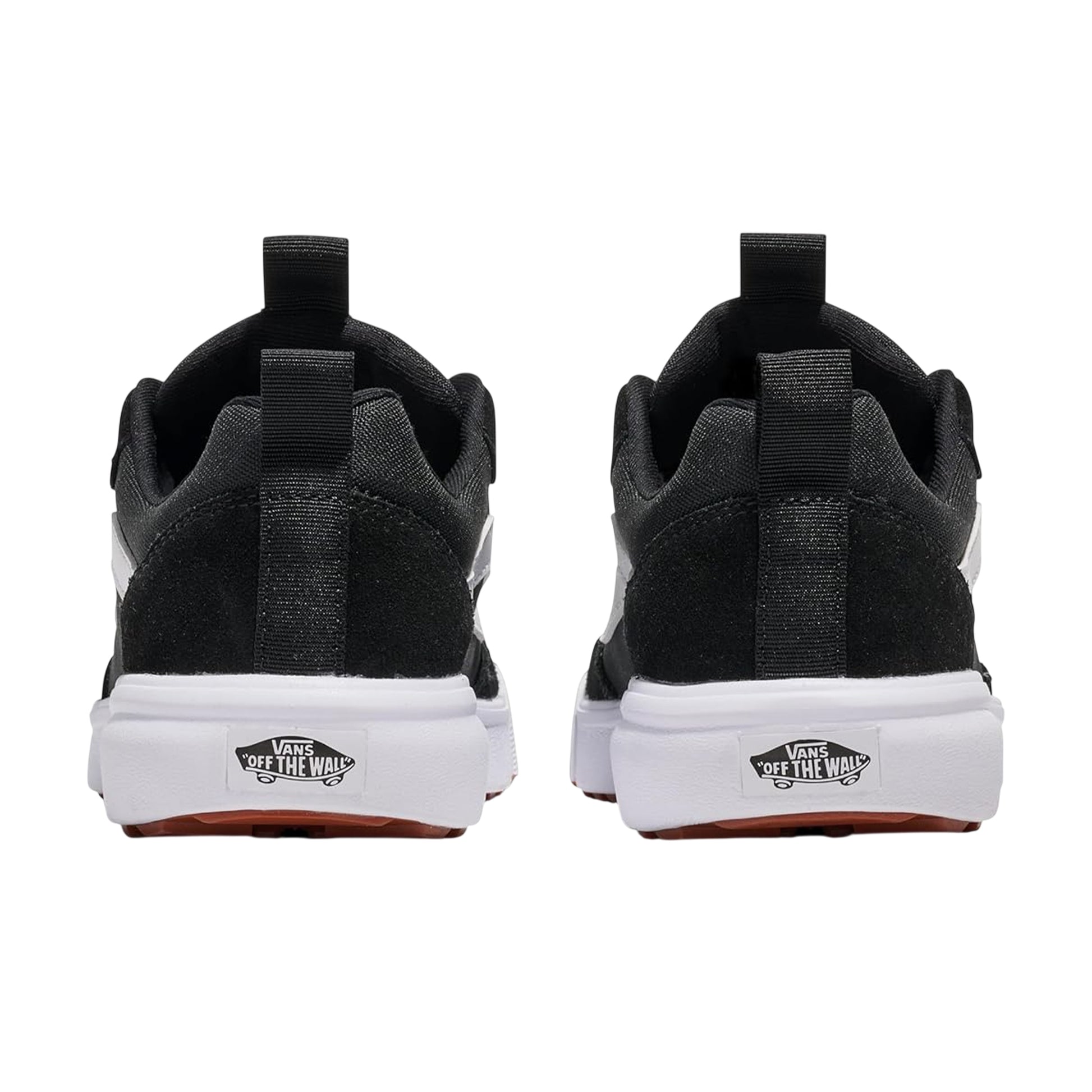Black - Back - Vans Childrens-Kids Range BRZ Canvas Trainers
